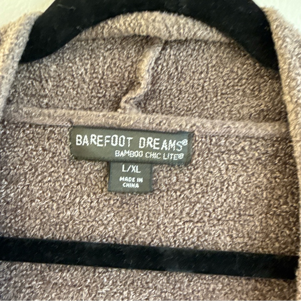 Barefoot Dreams Women's Open Front Cardigan L XL - Picture 4 of 9